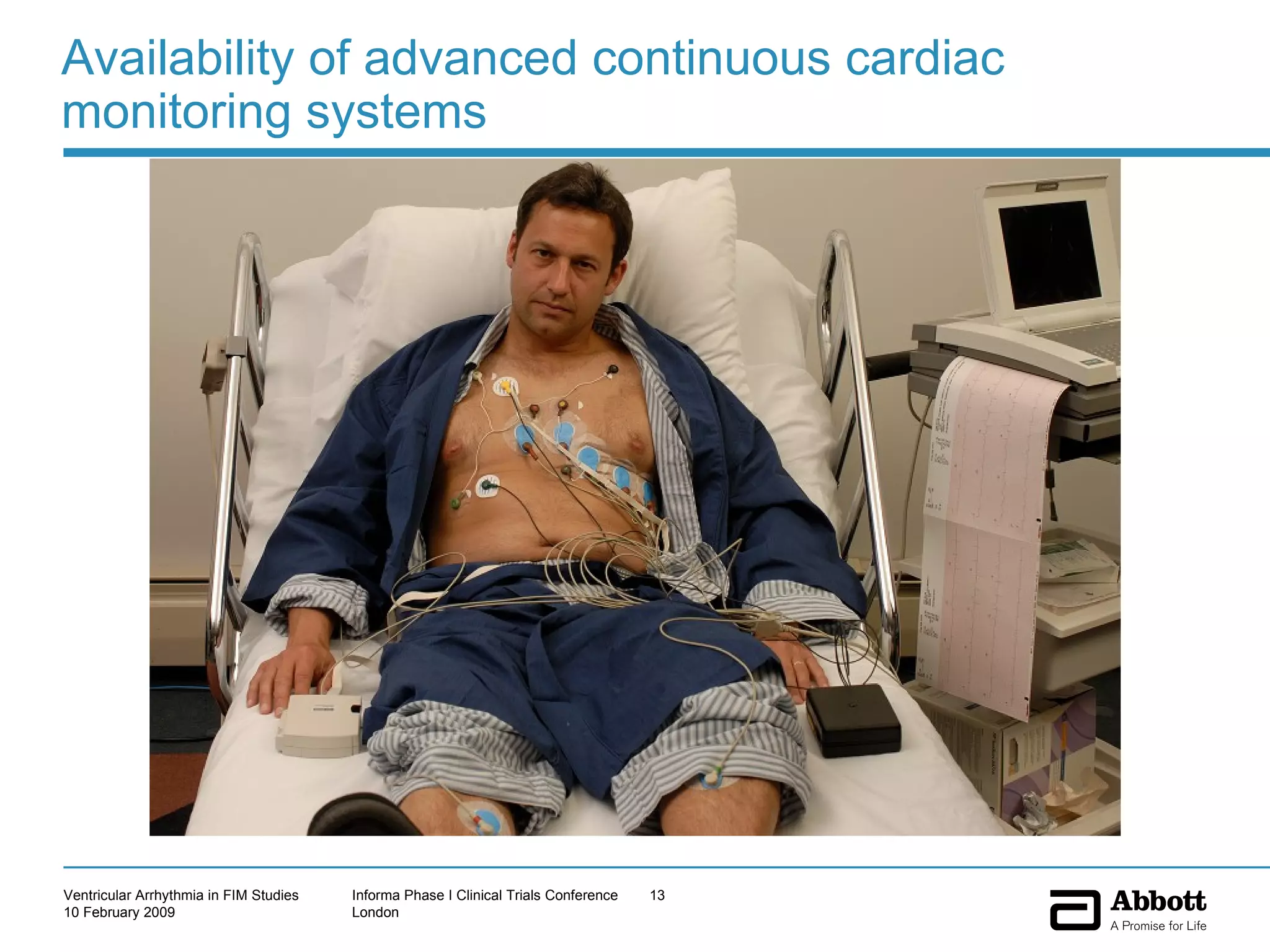 Availability of advanced continuous cardiac monitoring systems 