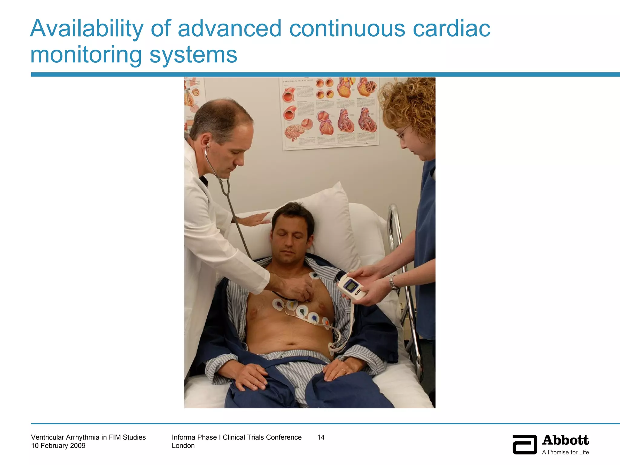 Availability of advanced continuous cardiac monitoring systems 