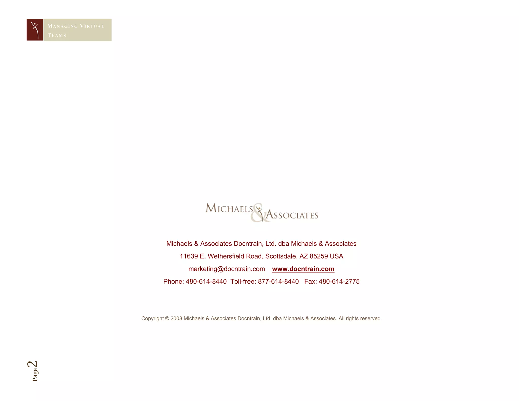 Managing Virtual Teams