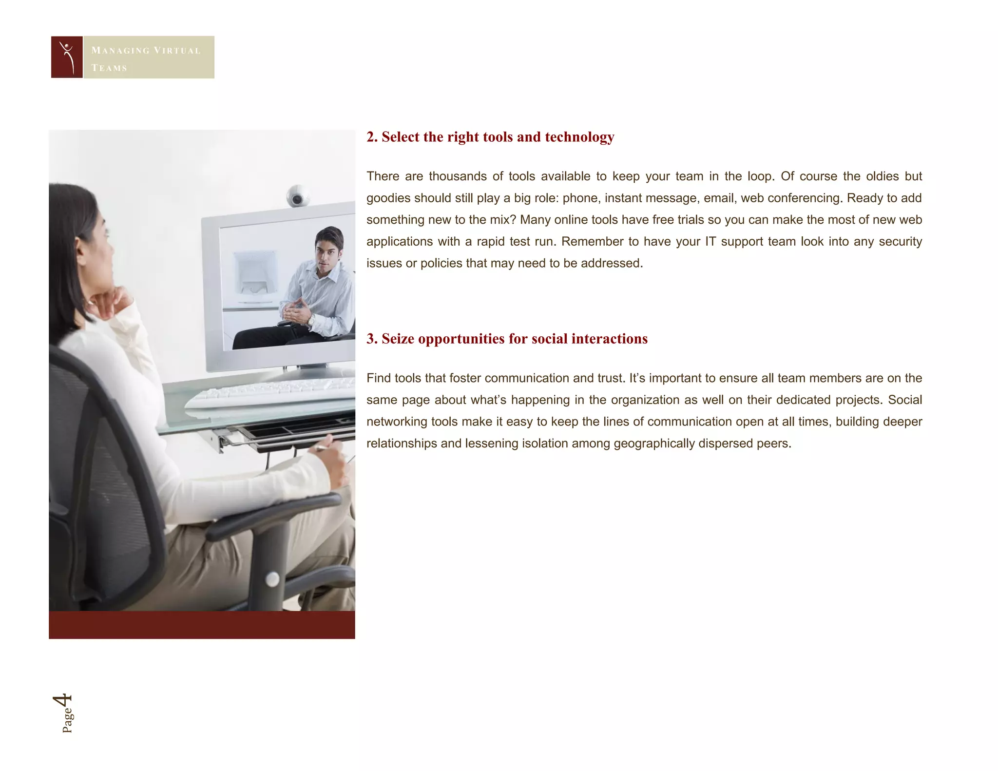 Managing Virtual Teams