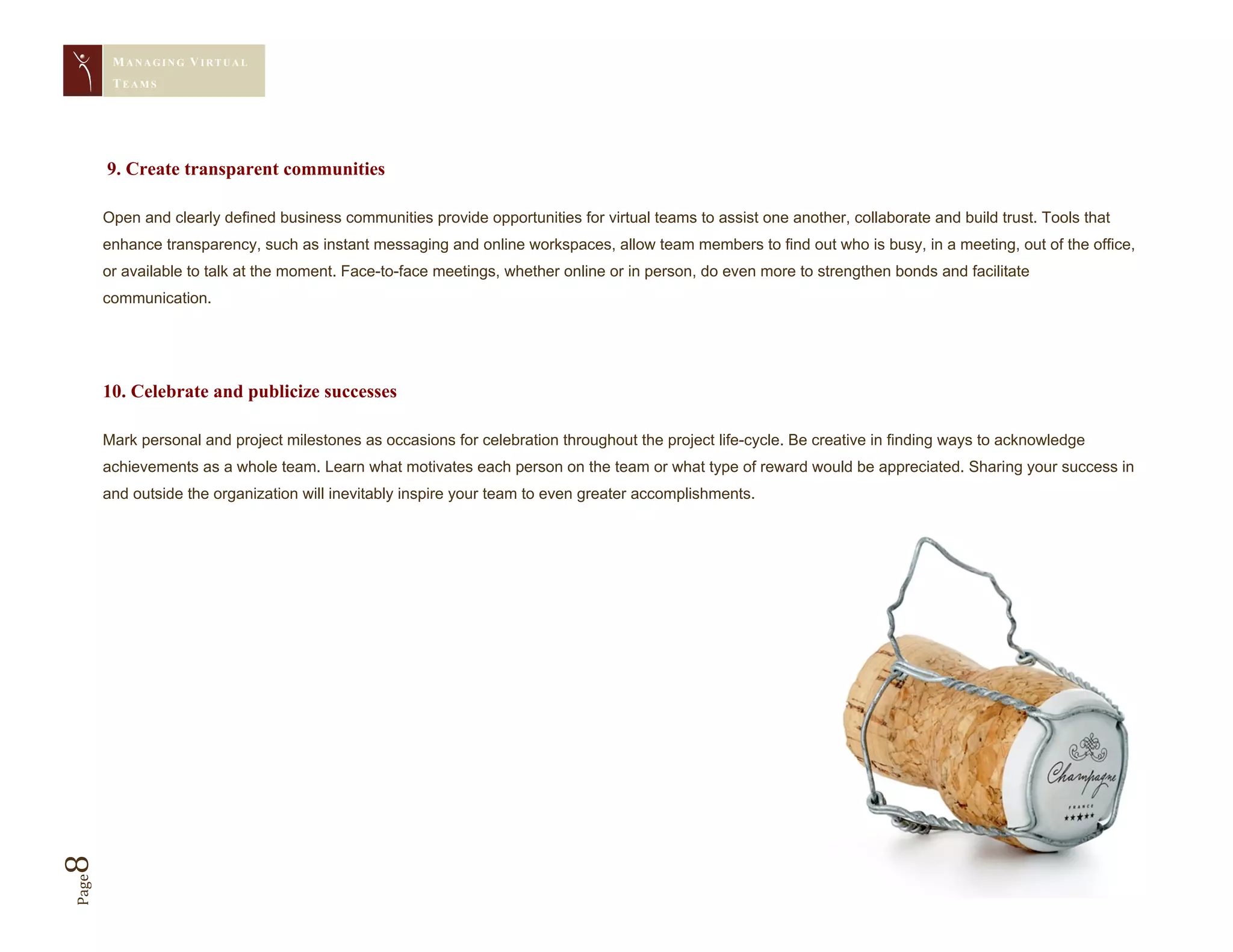 Managing Virtual Teams