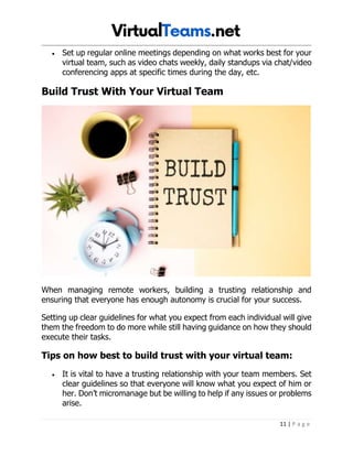 Managing Virtual Teams [The Ultimate Guide] | PDF