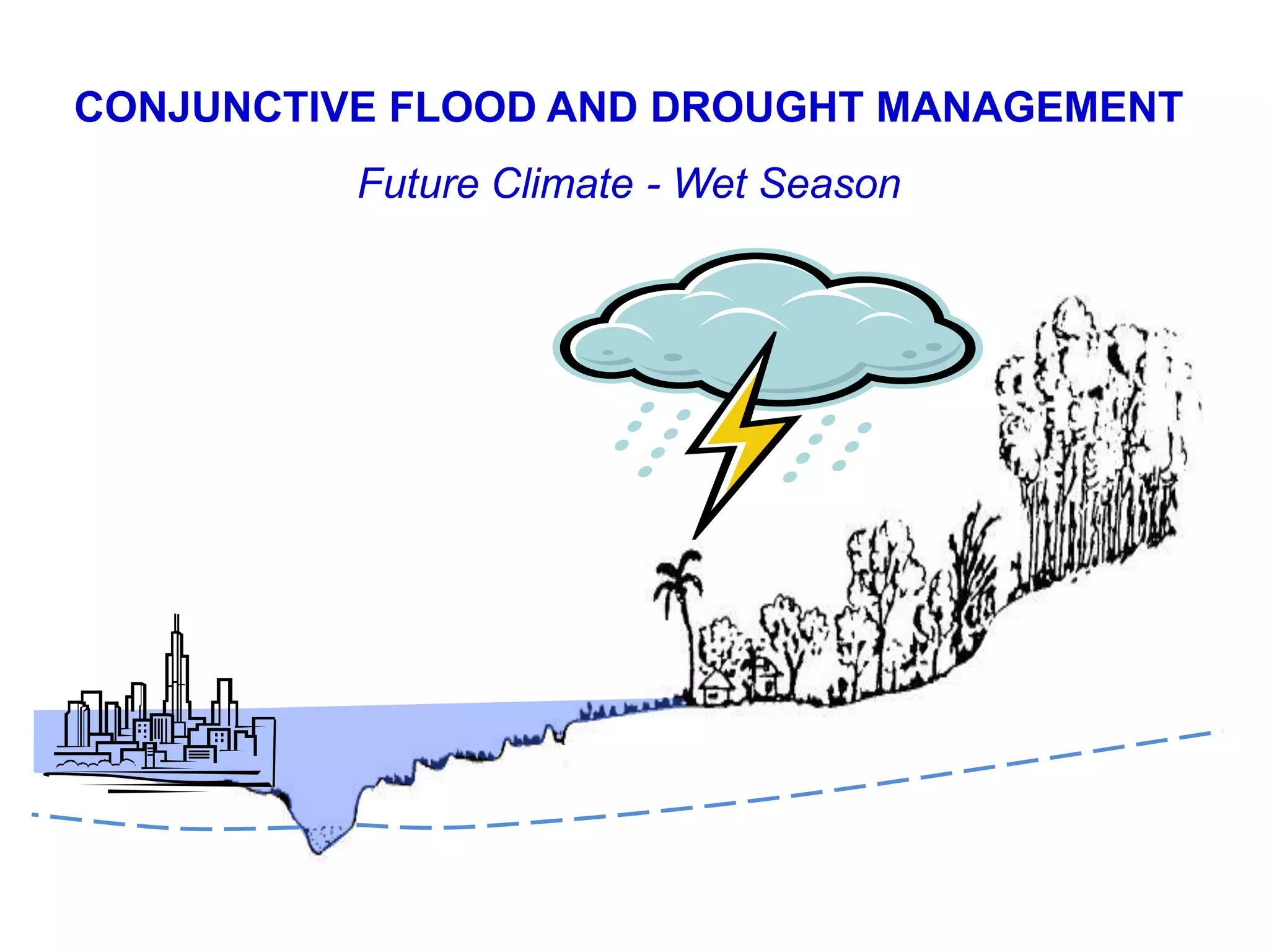 CONJUNCTIVE FLOOD AND DROUGHT MANAGEMENT
Future Climate - Wet Season

Water for a food-secure world
www.iwmi.org

 