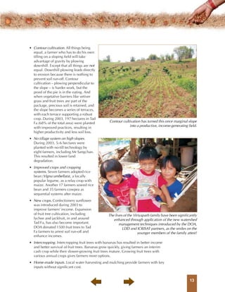 Managing watersheds in southeast asia