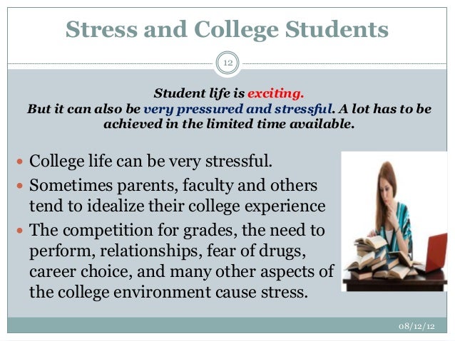 stress on college students essay