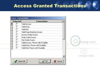 Managing your access control systems | PPT