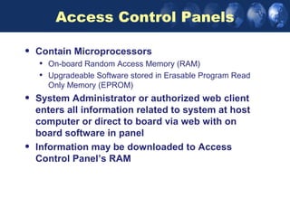 Managing your access control systems | PPT