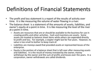 2.  Sales:Prospects are routed to a sales person to get placed in the correct part of production.  At a restaurant this would be the waiter.3.  Treasury:Before services can be performed, funds must be available to finance operations.  In industry this is done with capital from equity (what the owner invests) or borrowed funds.  In a perfect world, the customer pays before services are rendered.  5