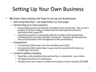 Providing financial statements4. Production:This is what you are trained for here at the Art Institute