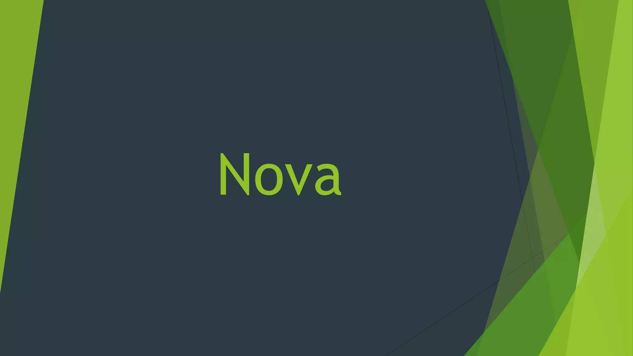 Nova
 