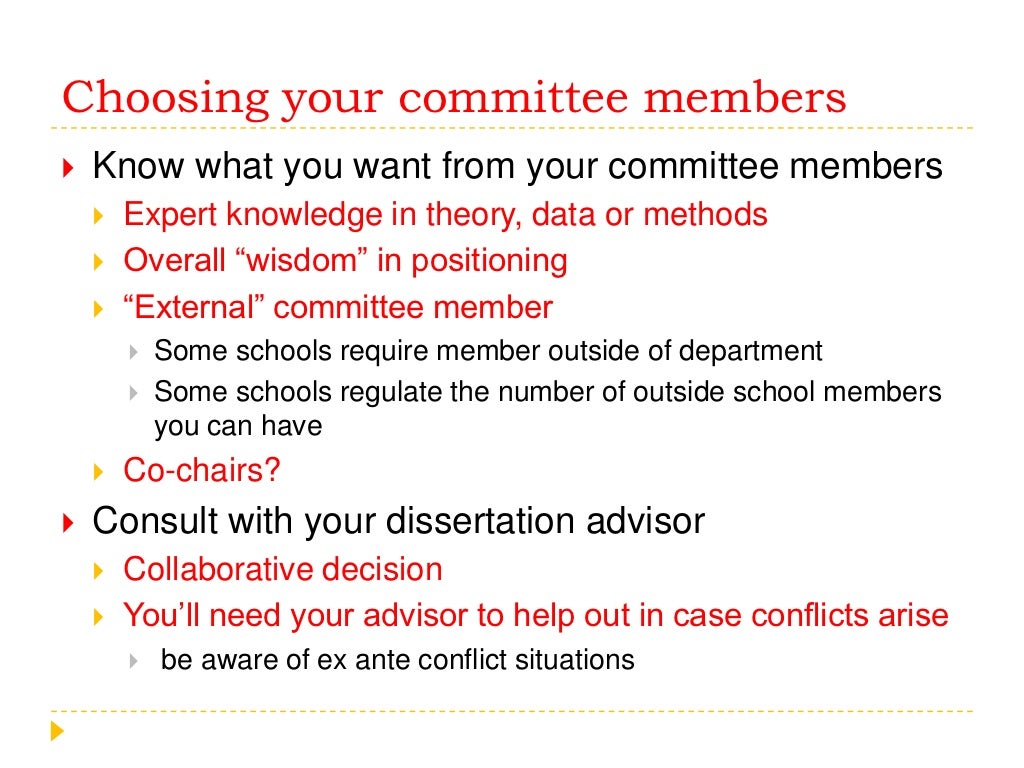 Dissertation committee member request letter committee member and dissertation