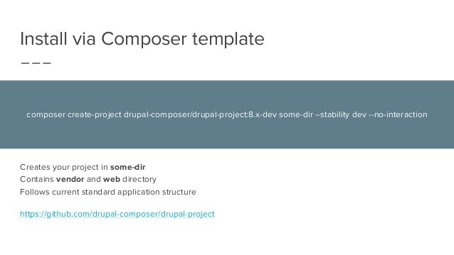 update drupal with composer update drupal with composer