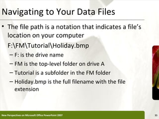 Managing your files | PPT