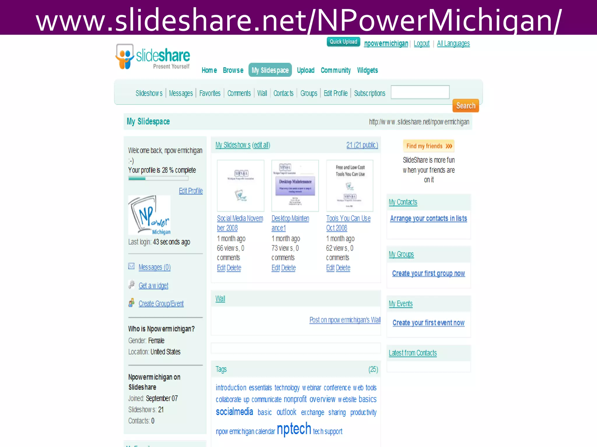 www.slideshare.net/NPowerMichigan/ 