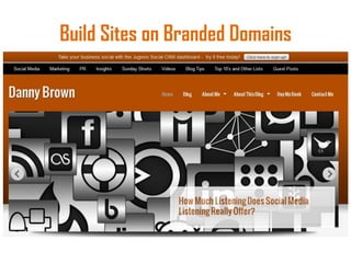 Build Sites on Branded Domains
 