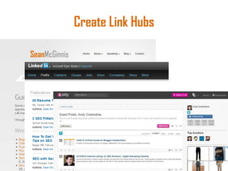 Create Link Hubs
 