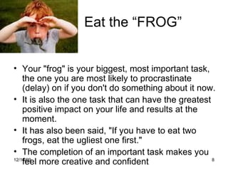 Ugliest Task. First Managing Yourself!! | PPT