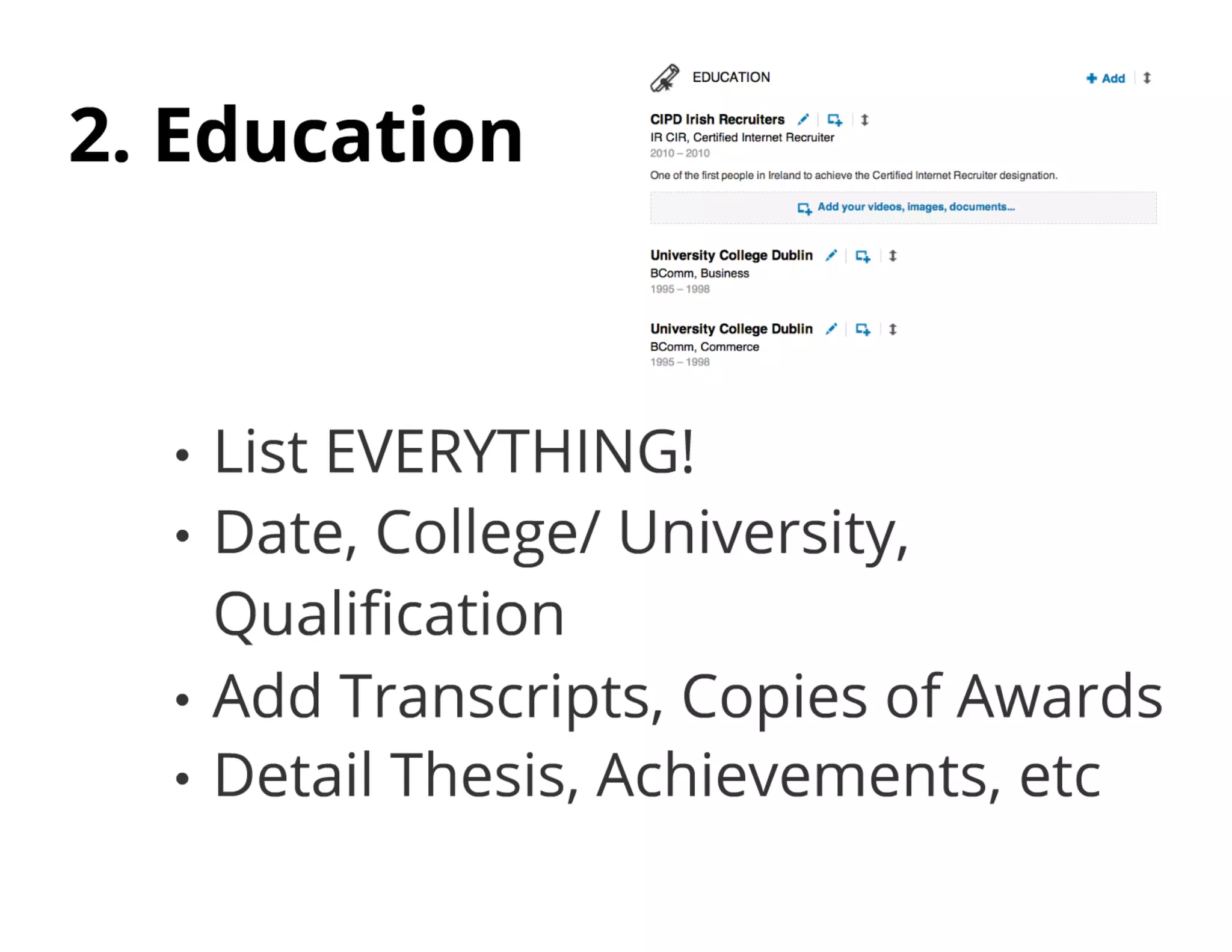 Managing your Social Footprint 2014