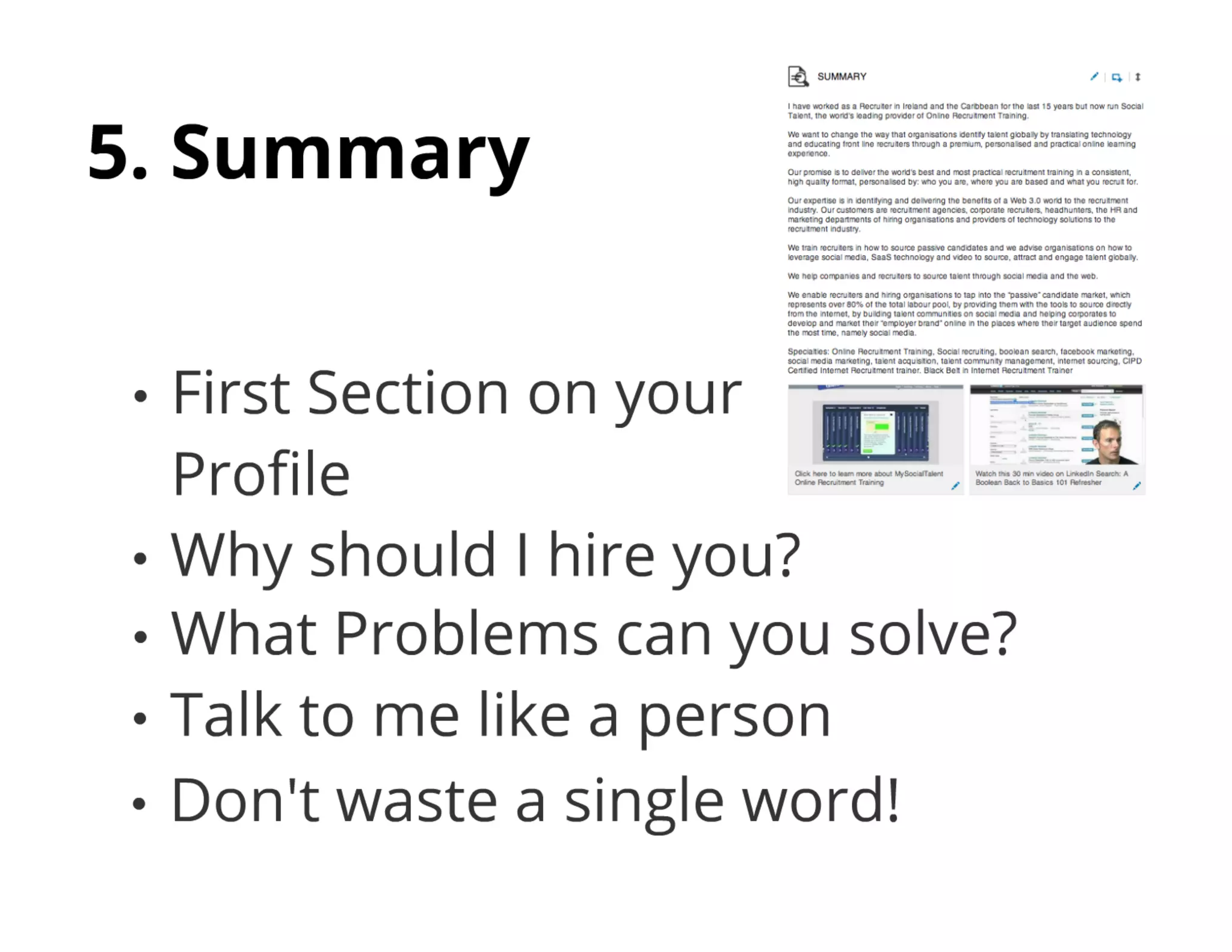 Managing your Social Footprint 2014