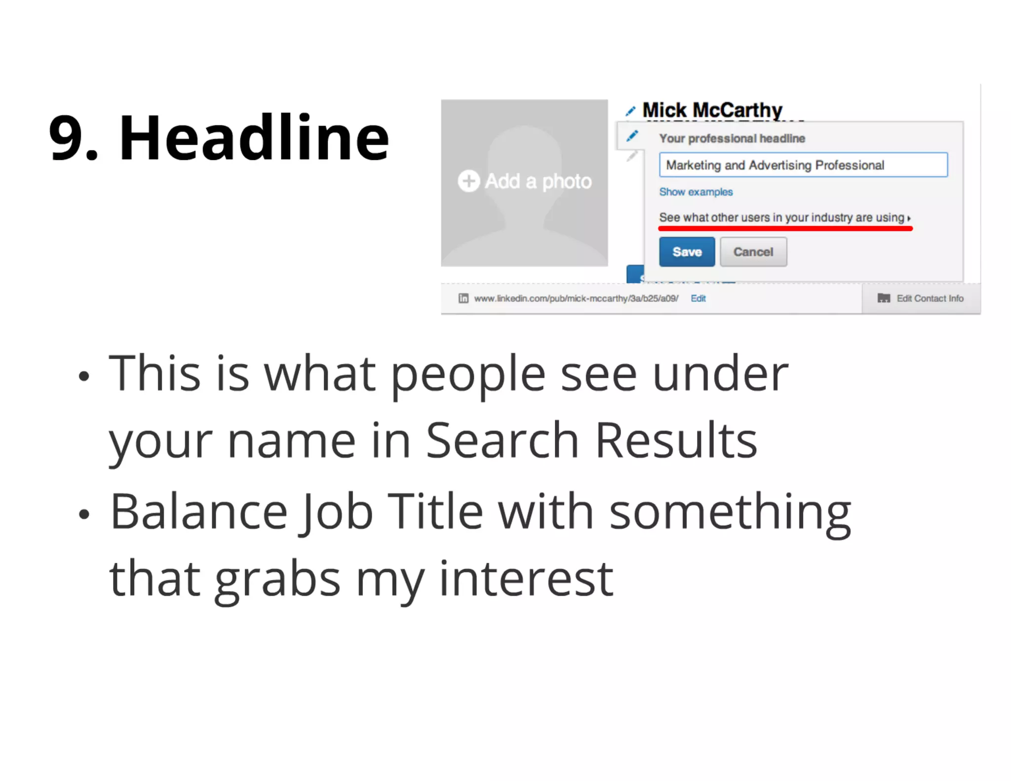 Managing your Social Footprint 2014