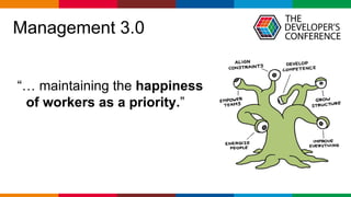 Globalcode – Open4education
Management 3.0
“… maintaining the happiness
of workers as a priority.”
 