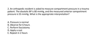 Managment of compartment syndrome. pptx | PPTX