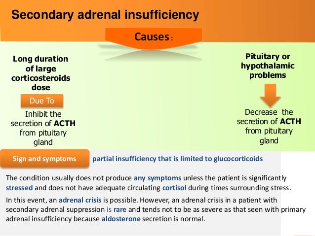 Dental Management of Patient With Adrenal Cortex Disorder
