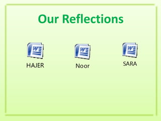  Sign the rules to the students.Smoothness:-Smooth/easy transition between activities. it’s about the time that the teacher give the students chance to ask a question or have a comment concerning the lesson. This technique allows the teacher to know the students level of understanding the topic and who has a good question.