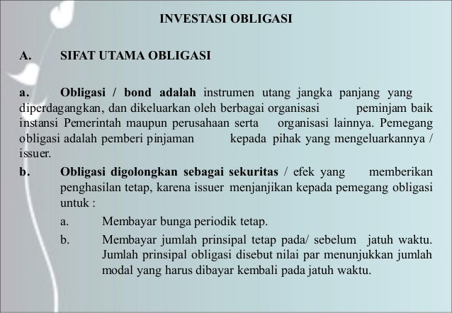 Sistem perdagangan obligasi