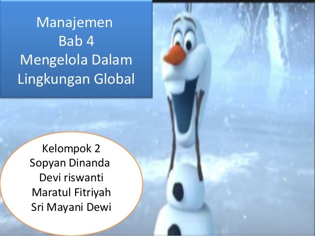 Manajemen forex dan lingkungan global