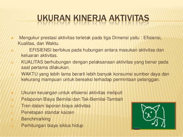 Manajemen berdasarkan aktivitas