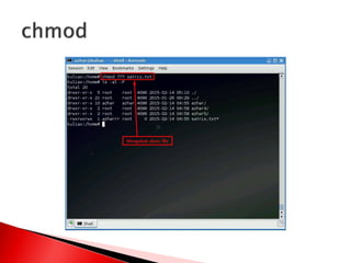 Manajemen file dan user