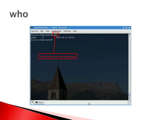 Manajemen file dan user