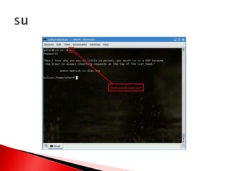 Manajemen file dan user