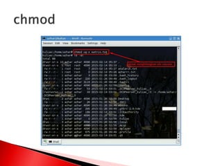 Manajemen file dan user