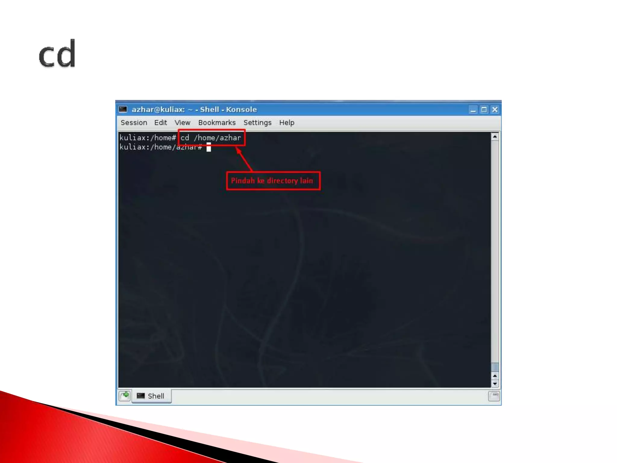 Manajemen file dan user