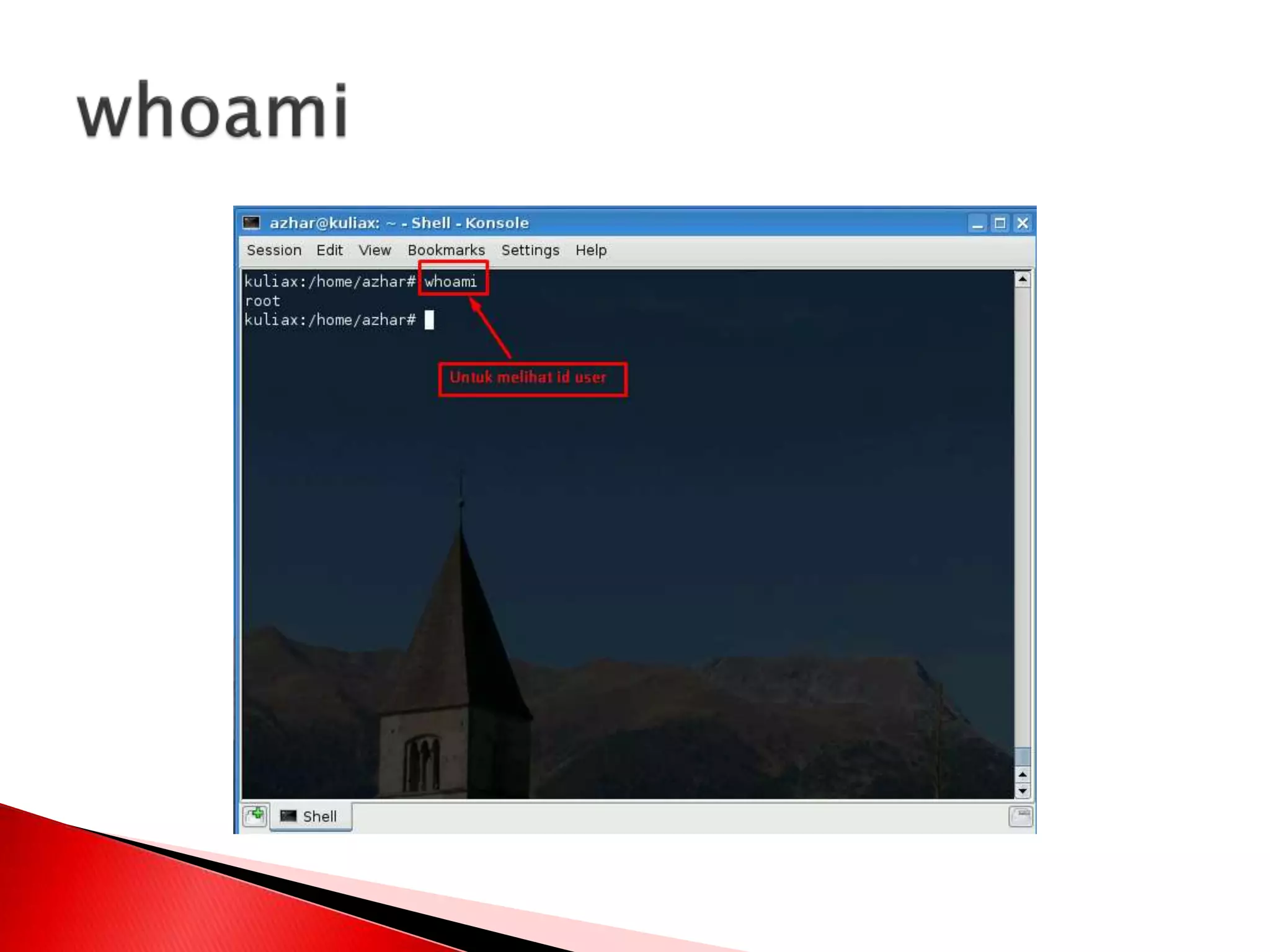 Manajemen file dan user