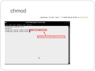 chmod