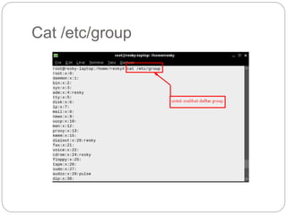 Cat /etc/group
