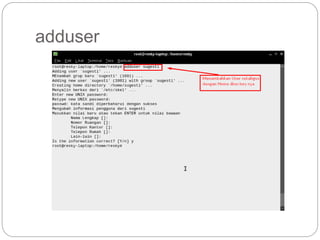 adduser