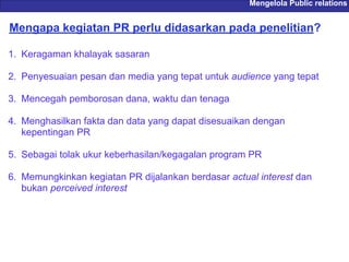 Manajemen Industri PR | PDF