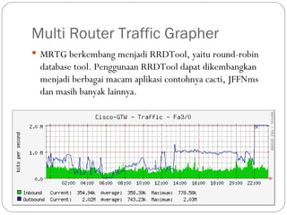 Multi Router Traffic Graph Manajemen jaringan | PPT