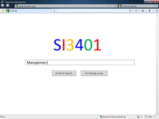 Organisasi Manajemen www.SI-34-01.com SI-34-01 SI-34-01 Search SI-34-01 Search Manajemen| S I 3 4 0 1 I’m Feeling Lucky + 