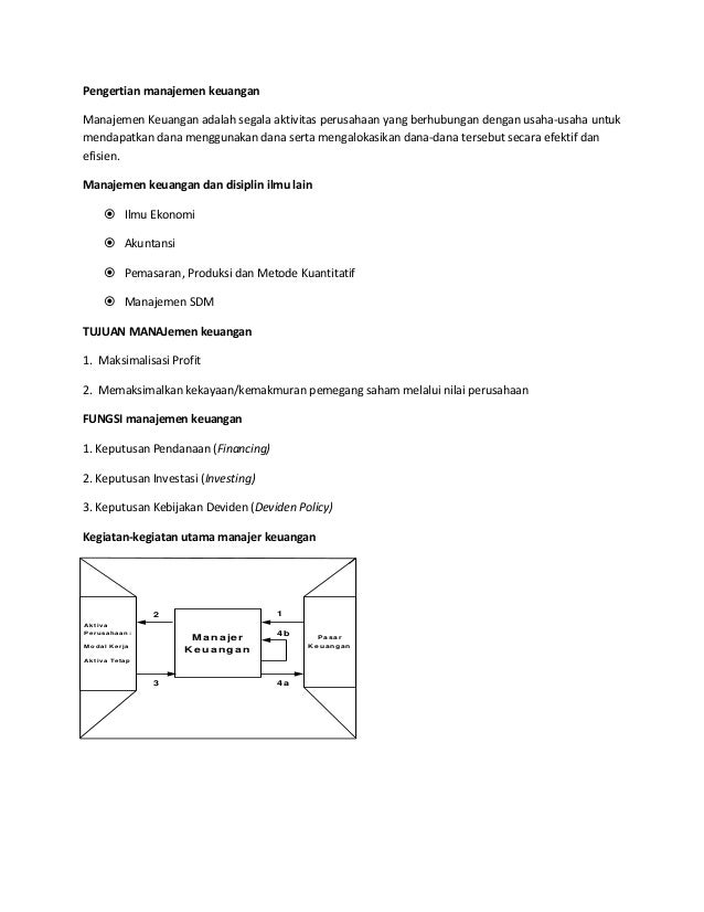 Manajemen Keuangan