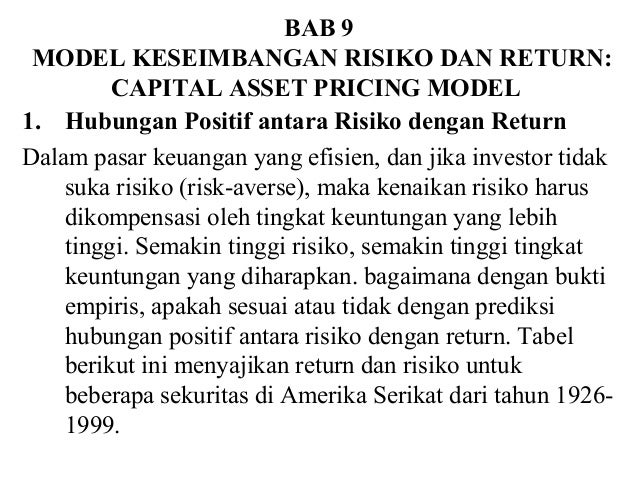 Manajemen Keuangan Bab 09