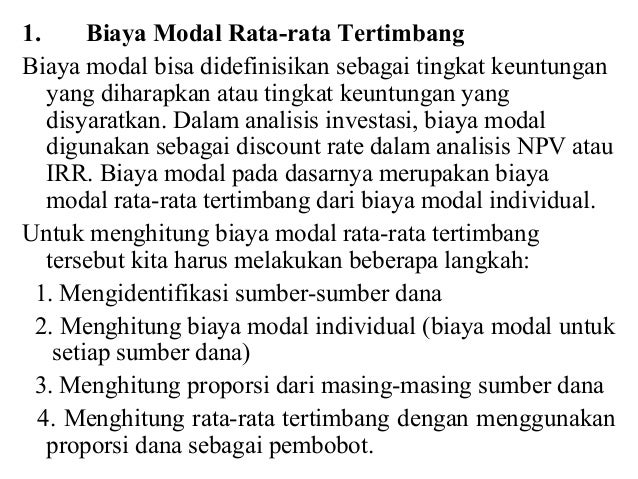 Manajemen Keuangan Bab 11