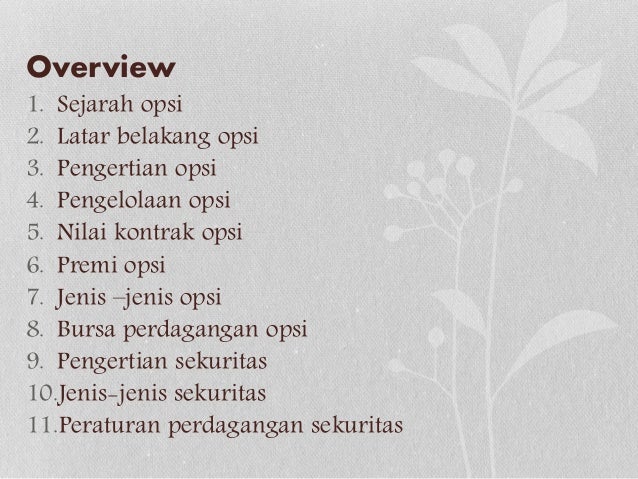 Opsi saham broker interaktif