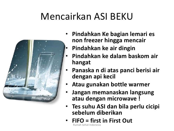 cara mencairkan asi beku dengan bottle warmer