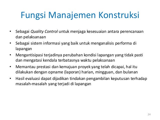 Manajemen logistik konstruksi