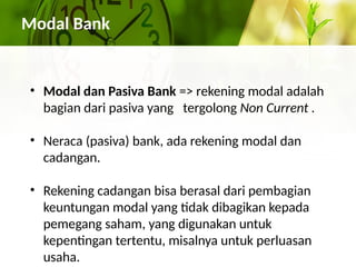 Materi Manajemen Modal Pada Perbankan dan Penjelasannya | PPTX